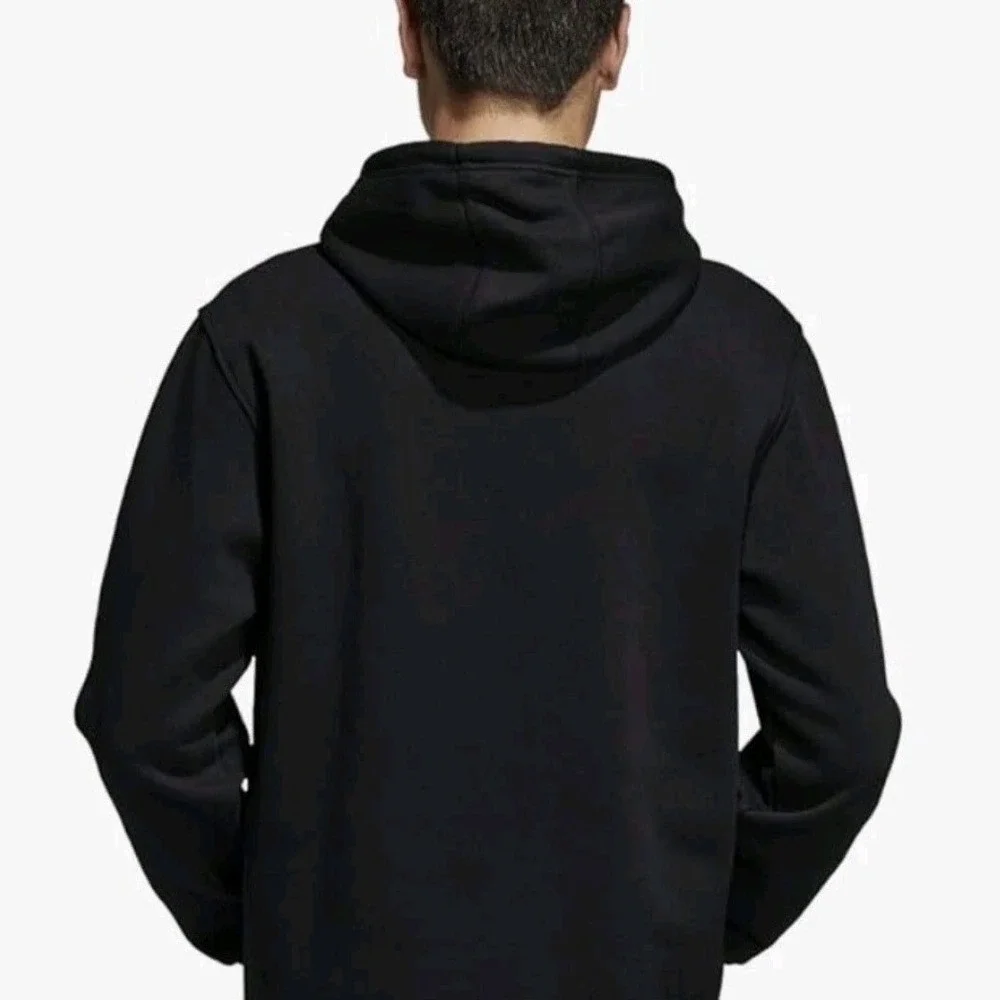 Adidas Skateboarding Hoodie Mens Medium Black Trefoil‎ Logo Pullover Sweatshirt